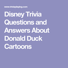 Engage live or asynchronously with quiz and poll questions that participants complete at their own pace. Disney Trivia Questions And Answers About Donald Duck Cartoons Cool Science Facts Science Facts Trivia Quiz Questions