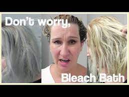 How To Bleach Bath Youtube Diy Bleach Hair Bleach Wash Hair Bleach Bath
