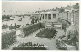 Hunstanton Peter Pan Gardens Boating Lake Empire View Real Photo East Coast Photo Great Yarmouth