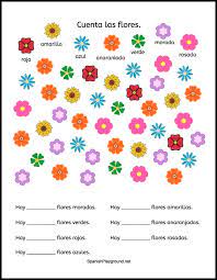 Learn how to say flowers, plants, trees in spanish language. Learn Spanish Colors With Flowers Spanish Playground