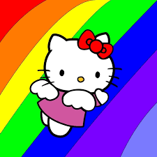 Ami minket illet, hajlamosak vagyunk erősen a perverzió felé hajlónak tekinteni egy macskás. Fototapete Hello Kitty Pixers Wir Leben Um Zu Verandern