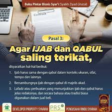 Adapun syarat ijab dan qabul yang benar, sebagai berikut: Tanpa Riba Seri 3 Ikatan Ijab Qabul Pasal 3 Agar Ijab Dan Qabul Saling Terikat Disyaratkan Hal Hal Berikut 1 Ijab Harus Sama Dengan Qabul Dalam Konteks Ukuran Sifat Tempo Dan Lainnya