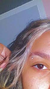 Piercing Na Sobrancelha In 2021 Face Piercings Eyebrow Piercing Cute Piercings