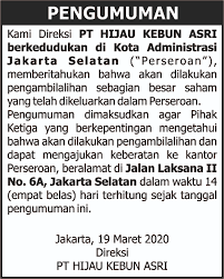 Maybe you would like to learn more about one of these? Iklan Pengumuman Iklan Baris Koran Tempo Co