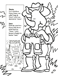 Jeans coloring and drawing page for anyone who is interested in wear or clothing. Denim Jeans Coloring Page Crayola Com
