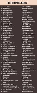 Food Business Names 400 Catchy Names For Food Business