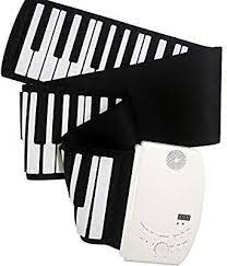 amazon ニコマク nikomaku 88鍵 ハンド ロール ピアノ 巻ける 電子ピアノ ワイヤレス 新型 音が進化 日本語説明書付き 巻いてコンパクトに収納 楽器 音響機器 楽器 説明書 音響機器 電子ピアノ