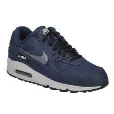 Air max, air force, signature sneakers and many others. Basket Nike Air Max 90 Essentiel En Cuir Et Textile Blanc Et Bleu Blanc Cdiscount Chaussures