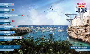 Contributed photo from red bull content pool Die Red Bull Cliff Diving World Series 2018 Startet Am 2 Juni Sportguide Fuhrt Dich Durch Die Welt Des Sports