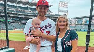 Trea vance turner is an american professional baseball shortstop for the washington nationals of major league baseball. Who Is Trea Turner S Wife Kristen Harabedian Meet Instagram Model And North Carolina Gymnast Kristen Harabedian