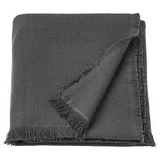 Oddhild Plaid Grigio Scuro Ikea It Grey Throw Ikea Ikea Blankets