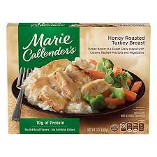We did not find results for: Marie Callenders Honey Roasted Turkey Frozen Dinner 13 Oz Albertsons