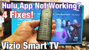 Hulu App Not Working On Vizio Smart Tv Fixed Youtube