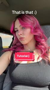 Tip Dyed Hair Tutorial