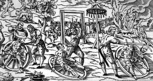 Tearing out the inwards, cutting the throat, beheading, branding and marking, pounding with axes and clubs The Most Painful Medieval Torture Devices Ever Used