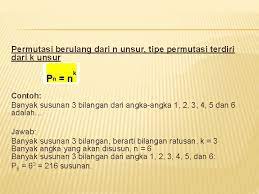 Contoh soal empat orang anak, yaitu andi, boni, cindi, dan dodi akan duduk secara melingkar. Permutasi Dan Kombinasi Permutasi Permutasi Dari N Elemen