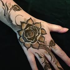 Back Hand Flower Henna Henna Designs Hand Henna Designs Hand Henna