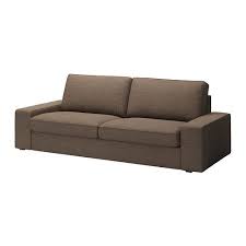 Ikea Us Furniture And Home Furnishings 3er Sofa Sofa Stoff Wohnzimmer Braun