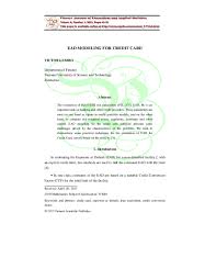 We also offer additional options for patients who need help paying their bill, including financial assistance, payment plans and the ability to speak with our patient financial advocates. Pdf Ead Modeling For Credit Card Victor Gumbo Academia Edu