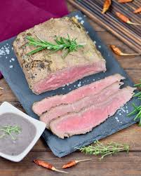 Zartes Roastbeef Aus Dem Ofen Garen Bei Niedrigtemperatur Zimt Chili Lachs Rezept Roastbeef Lachs Braten