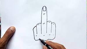 Krimis, ratgeber, romane, kinderbücher, reise & abenteuer How To Draw The Middle Finger Youtube