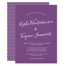 Simple Purple Typographic Wedding Invitation Weddinginvitations Wedding Invitations Party Car Elegant Invitations Wedding Invitations Simple Invitation