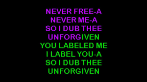 Metallica The Unforgiven Karaoke Youtube
