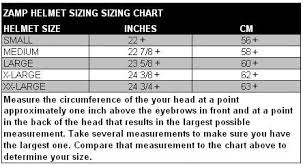 Size Charts Saferacer