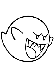 Related super mario bros coloring pages. Malignant Boo In Super Mario Bros Coloring Pages Super Mario Bros Coloring Pages Coloring Pages For Kids And Adults