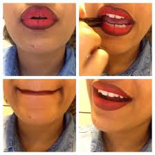 Black And Red Lipstick Ombre Master The Ombre Lip Red Lip Ombre Nyx Black Brown Eye And Eyebrow Pencil Absolute New York Matte Red Lipstick Red Lipstick Matte Ombre Lips Eyebrow Pencil