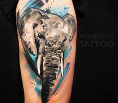 Baby elephant watercolor tattoo designs. Elephant Tattoo By Pablo Ortiz Tattoo Post 24528