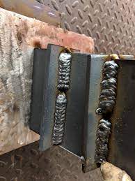 Tonight S Progress On Vertical Up Gmaw 035 Solid Wire C25 Gas 16 8v 225ipm Using The Triangle Technique 1 4 Steel As Welding Welding Tips Metal Welding