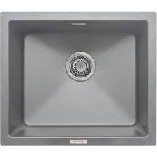 Buy online from our range of sinks, taps, suites and accessories. Granite Composite Undermount Kitchen Sink Single Bowl Grey