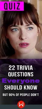 Read on for some hilarious trivia questions that will make your brain and your funny bone work overtime. Quiz 22 Trivia Questions Everyone Should Know But 90 Of People Don T This Or That Questions Trivia Questions Funny Trivia Questions