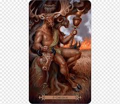 El tarot, nos indica que la persona vive su sexualidad de una manera muy intensa, no convencional; Tarot El Tonto El Emperador El Diablo Mayor Arcana Hechicero Diablo Magico Mitologia Png Pngwing
