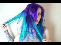 Purple Rain Turquoise Dye Time Arctic Fox Hair Dye Fox Hair Dye Hair Color