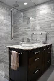27 Perfect Grey Bathroom Vanity Backsplash Ideas Bathroomvanity Backsplashideas Glass Shower Wall Vanity Backsplash Shower Wall Tile