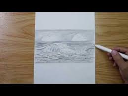 What do you need to draw a wave? How To Draw An Ocean Wave Crashing Very Easily Easy Drawing Pencil S Easy Drawings Pencil Easy Drawings Ocean Waves Crashing
