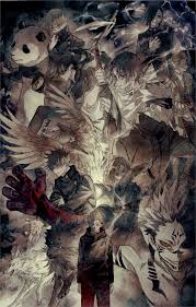 呪術廻戦に出てくる術式をまとめました。 組屋鞣造：交流会に乱入、楽巌寺と交戦。 五条によって戦闘不能にされ捕まる。 三輪霞：術式なし。 パンダ：呪骸に術式はあるのかどうかも不明。 ã¾ã On Twitter Jujutsu Anime Wallpaper Anime Art