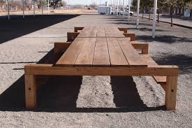 Donald Judd Designed Big Picnic Table Marfa Texas Picnic Table Backyard Loft Furniture Design