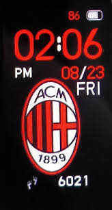 The logo used today represents the club colours and the flag of milan, together with the acronym acm at the top and the foundation year of 1899 at the bottom. Acmilan Logo By Sampei984 Xiaomi Mi Band 4 Amazfit Zepp Xiaomi Honor Huawei Watch Faces Catalog