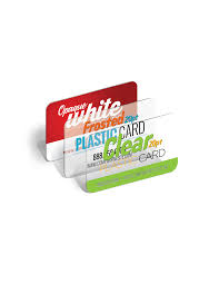 White areas in design reveal the off white material. Plastic Business Cards Clear Or Frosted Mytai Design Creative Printing Services