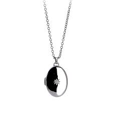Sterling silver is the classic choice. Hot Diamonds Sterling Silver Oval Locket Pendant H Samuel