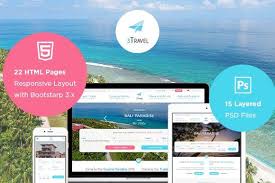 S Travel Travel And Tour Booking Website Template Design Template Design Grid Layouts