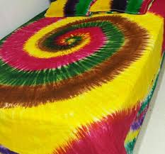 Tie dye bed sheet set queen size 4 pieces blue spiral room decor bedding sheets set with deep pocket watercolor swirl shape fitted sheet for kids soft cool hotel top flat sheet luxury microfiber. Tie And Dye Bed Sheets Cotton Fabric Color Available In Many Colors At Best Price Inr 425inr 650 Carat In Barmer Rajasthan From Molani Trader Id 3765373