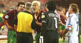 France portugal euro 2000 t. Euro Moments Abel Xavier Loses The Plot As Zinedine Zidane Sinks Portugal