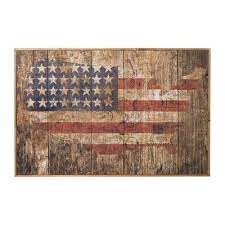American Flag Wood Wall Art In 2020 American Flag Wood Framed American Flag Framed Flag