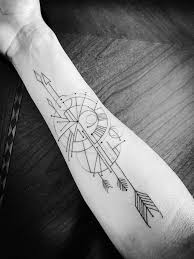 The effect of a moving or folded flag obtained on a guy's arm. 1001 Ideas For A Beautiful And Meaningful Compass Tattoo