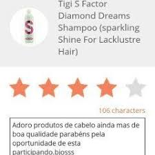 Get up to 76% more shine to your hair with this conditioner. Tigi S Factor Diamond Dreams Shampoo Reviews 2021