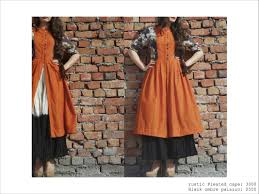 Black And Orange Dress Pakistani Pin On Itr By Khyati Pande
